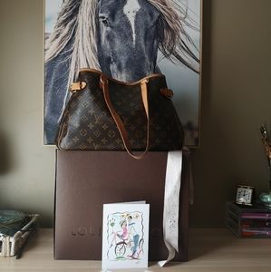 Authentic Louis Vuitton Battignolles Horizontal